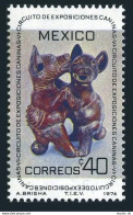 Mexico 1062 Block/4, MNH. Mi 1418. Traveling Dog Exhibition, 1974. Dancing Dogs. - Messico