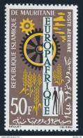 Mauritania C28, MNH. Michel 222. EUROAFRICA-1964. Agriculture, Industry. - Mauritanie (1960-...)