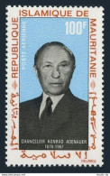 Mauritania C71,MNH.Michel 333. Konrad Adenauer,chancellor Of Germany,1968. - Mauritanie (1960-...)