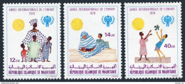 Mauritania 422-424,MNH.Michel 643-645. Year Of Child IYC-1979.  - Mauritanië (1960-...)