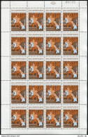 Laos 305 Sheet, MNH. Michel 473. World Telecommunications Day, 1978. ITU Emblem. - Laos