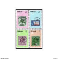 Kiribati 341-344,344a Sheet,MNH.Michel 338-341,Bl.6. Sir Rowland Hill,1979.Boat, - Kiribati (1979-...)