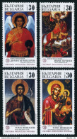 Bulgaria 3407-3410,MNH.Mi 3751-3754. Icons 1989.Paintings By Dimiter Morelov. - Nuovi