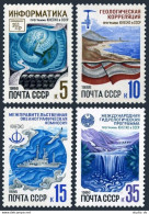 Russia 5474-5477, MNH. Michel 5623-5626. Geological Correlation, Waterfall, 1986 - Neufs