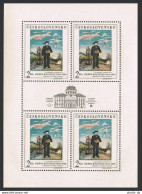 Czechoslovakia 1484a Sheet, MNH. Michel 1718 Klb. PRAGA-1968. Henri Rousseau. - Nuevos