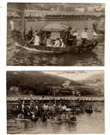 Villefranche Sur Mer , Lot De 2 Cartes Photo - Villefranche-sur-Mer