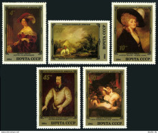 Russia 5233-37,5238, MNH. Mi 5363-5368 Bl.171. Hermitage, English Artists, 1984. - Unused Stamps