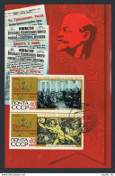 Russia 3396a Sheet,CTO.Michel 3421-3422 Bl.48. October Revolution,50th Ann.1967. - Usati