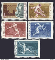 Russia 3361-3365,MNH.Michel 3363-3365,3381,3385. Sport Championships 1967. - Unused Stamps