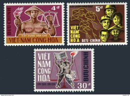 Viet Nam South 317-319, MNH. Mi 394-396. National Day 1967. General Elections. - Vietnam