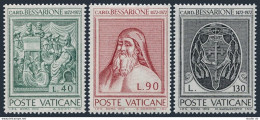 Vatican 528-530,MNH.Michel 610-612.Johannes Cardinal Bessarion,Patriarch,1972 - Nuevos