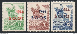 Uruguay 530-532.Michel 650-652. Founding Of The Swiss Colony,50th Ann.1944. - Uruguay