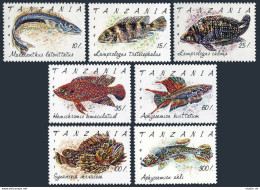 Tanzania 816-822,MNH.Michel 1040-1046. Fish 1992. - Tansania (1964-...)