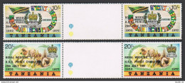 Tanzania 179-180 Gutter,MNH.Michel 179-180. Royal Wedding 1981.Charles-Diana. - Tanzanie (1964-...)