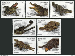 Tanzania 1463-1469,1470,MNH. Crocodiles,Aligators,1996. - Tanzanie (1964-...)