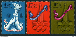 Russia B58-B60,B61, MNH. Mi 4563-4565, Bl.117. Olympics Moscow-1980. 1976. - Ongebruikt