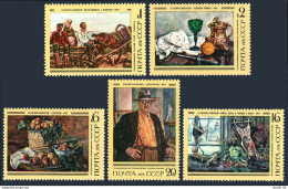 Russia 4422-4426, MNH. Michel 4455-4459. Paintings By P.P. Konchalovsky, 1976. - Unused Stamps