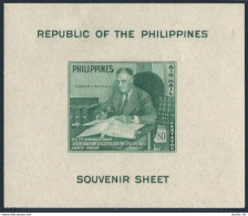 Philippines C70, MNH. Michel 511 Bl.3. Franklin D.Roosevelt, 1950. - Filipinas