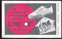 Buvard 21,1 X 13.4 La Victoire Commence Avec SPING COURT La Chaussure Ventilée - Schuhe