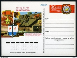 Russia PC Michel 25. Victory In The World War II,30,1975.Hero City Sevastopol. - Cartas & Documentos