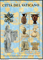 Vatican 718 Af Sheet, MNH. Michel Bl.5. The Papacy, Art, US-1983 EXPO. - Nuovi