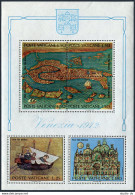 Vatican 520a Sheet, MNH. Michel Bl.3. UNESCO Campaign To Save Venice, 1972. - Unused Stamps