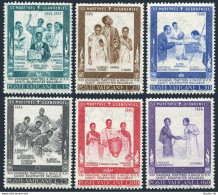 Vatican 404-409, MNH. Michel 471-476. Canonization Of 22 African Martyrs, 1965. - Nuevos