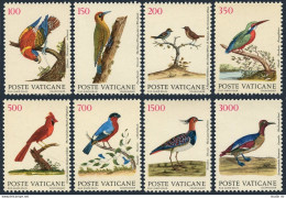 Vatican 830-837, MNH. Michel 976-983. Birds, 1989. Parrot. Woodpecker, Wrens, Teal. - Unused Stamps