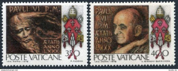 Vatican 630-631,MNH. Michel 718-719. Pope Paul VI,80th Birthday.Lino Barriviera. - Nuevos