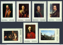 Russia 3976-3982, MNH. Michel 4011-4017. History Of Russian Paintings, 1972. - Unused Stamps