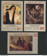 Russia B137-B140, MNH. Mi 5861-5863, Bl.203. Soviet Culture Fund.Art Treasures. - Unused Stamps