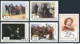 Russia 3624-3628, MNH. Michel 3651-3655. Ilya Repin, 1844-1930. Paintings, 1969. - Unused Stamps