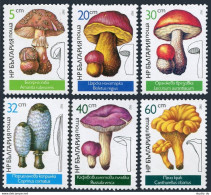 Bulgaria 3232-3237,MNH.Michel 3546-3551. Mushrooms 1987. - Nuovi