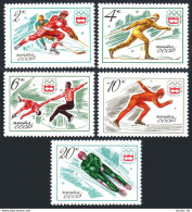 Russia 4410-4414,4415, MNH. Mi 444-448, Bl.109. Olympics Innsbruck-1976. Hockey, - Neufs