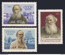 Russia 2391-2393, MNH. Michel 2413-2415. Court Leo Tolstoy, Writer. 1960. - Nuevos