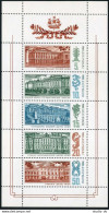 Russia 5523 Ae Sheet,MNH.Michel 5671-5675 Klb. Palace Museums In Leningrad,1986. - Nuovi