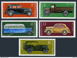 Russia 4325-4329, MNH. Mi 4358-4362. Russian Automobile Industry, 1975. GAZ M-I, - Neufs