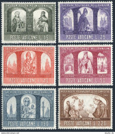 Vatican 433-438 Bl./4, MNH. Michel 502-507. Christianization Of Poland-1000, 1966. - Unused Stamps