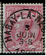 46  Obl  Habay-La-Neuve  + 8 - 1884-1891 Leopoldo II