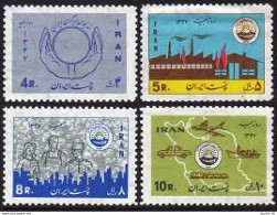 Iran 1495-1498,MNH. Insurance Day 1968.Map,Ship,Plane, - Iran