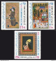 Iran 1513-1515, MNH. Mi 1425-1227. Cooperation-1969. Miniatures, Turkey,Pakistan - Iran
