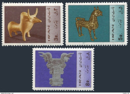 Iran 1423-1425, MNH. Michel 1335-1337. Museum Week 1967: Ancient Sculptures. - Iran