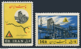 Iran 1259-1260,MNH.Michel 1170-1171. Iranian Oil Company,Shiraz Factory,1963. - Iran