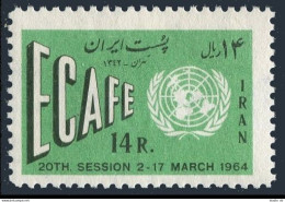 Iran 1282, MNH. Michel 1207. 20th Session Of ECAFE, 1964. UN Emblem. - Iran