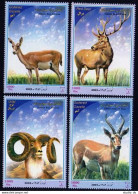 Iran 2852-2855, MNH. Novrooz 2003. Goitered Gazelle, Red Deer, Urial. - Iran