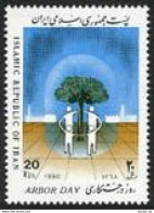 Iran 2410 Block X4,MNH.Michel 2381. Arbor Day,1990.Tree. - Iran