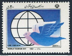 Iran 2475,MNH.Michel 2460, World Tourism Day,1991. Doves. - Iran