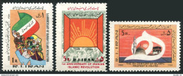 Iran 2046-2048, MNH. Michel 1970-1972.Islamic Revolution, 1st Ann. 1980. - Iran