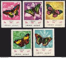 Iran 1760-1764, MNH. Michel 1682-1686. Butterflies 1974. - Iran