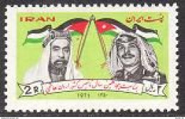 Iran 1604 Block X4,MNH.Michel 1520. Hashemite Kingdom Of Jordan,50th Ann.1971. - Irán